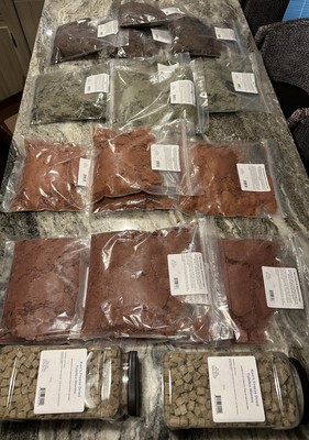 Ken s Premium Fish Food Bulk Flake Bundle Beefheart Brine Garlic Metro Bloodworm