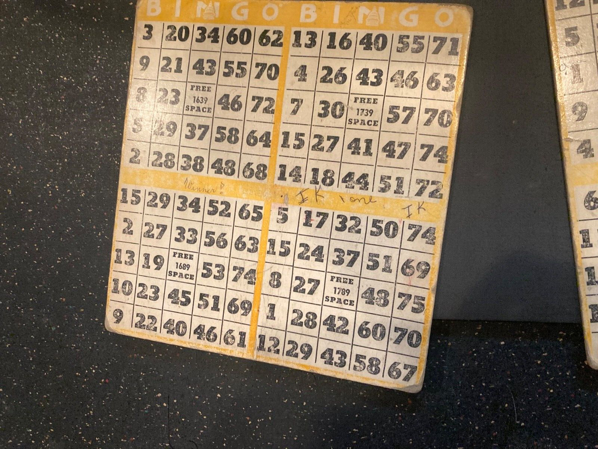 Vintage Bingo Cards ( 10 ) | eBay