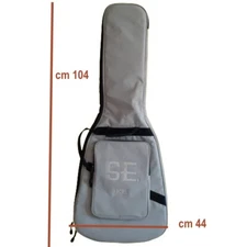 Vintage Guitar Case Travel -Back Pack Bag Paul Reed Smith PRS SE -Gray /light   