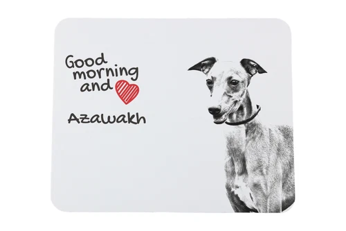 Afrikaanse kaart muismat met hond Art-Dog