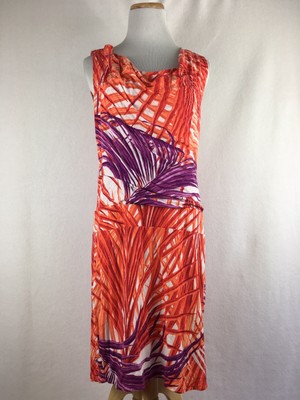 orange and purple women's clothing