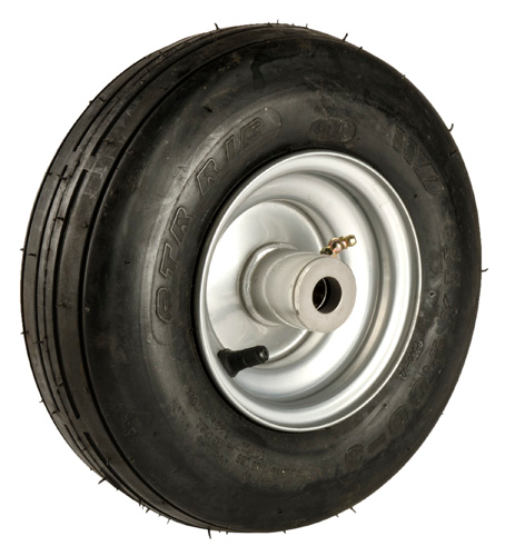 New Genuine OEM Hustler/BIG DOG 11x4.00-5 Silver Tire / Wheel Assembly 768044