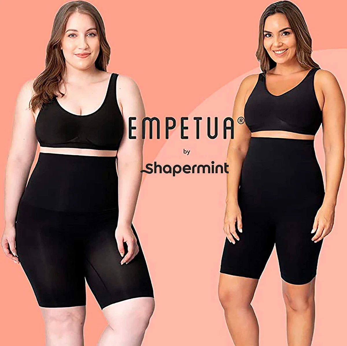 Shapermint High Waisted Body Shaper Shorts Shapewear for Women Tummy  Control Thi