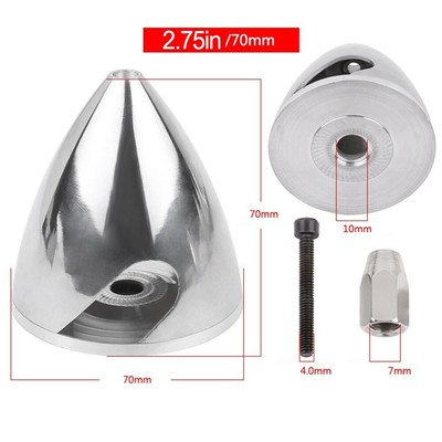 Premium Aluminium Spinner für RC Modellflugzeuge verbesserte Flugeffizienz
