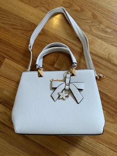 White Dreubea Women’s Handbag/Crossbody Bag - BRAND NEW - Picture 4 of 5