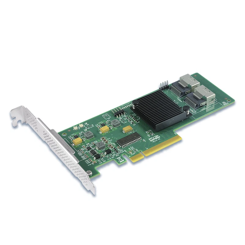PCIe x8 to Internal 8 Port SFF-8087 6Gb/s SAS/SATA Expansion Card SAS2008-8I - Image 2 of 4