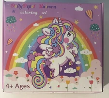 Unicorn Washable Marker Set, 59 Pcs set, Drawing Art Supplies, Girls 4-9, (Pink)