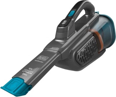 BLACK&DECKER Black & Decker Handstaubsauger BHHV320J Titanium-Blau