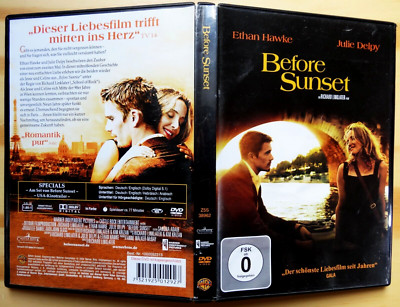 Before Sunset, Film von Richard Linklater · DVD 2004 ·  FSK 0