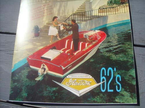 1962 Vintage GLASTRON Brochure Boat Fireflight - Picture 6 of 6