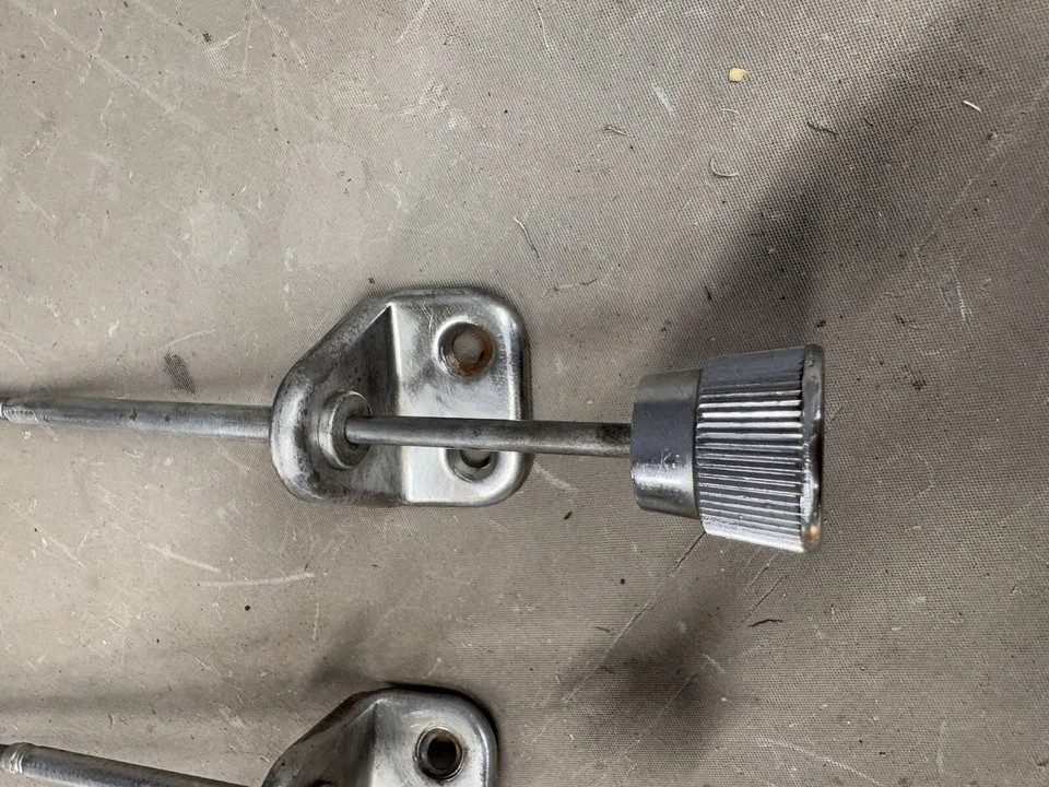 1965 1966 Pontiac Grand Prix Fresh Air Vent Cables NON A/C Dash Bonneville Knobs - Image 3 of 4