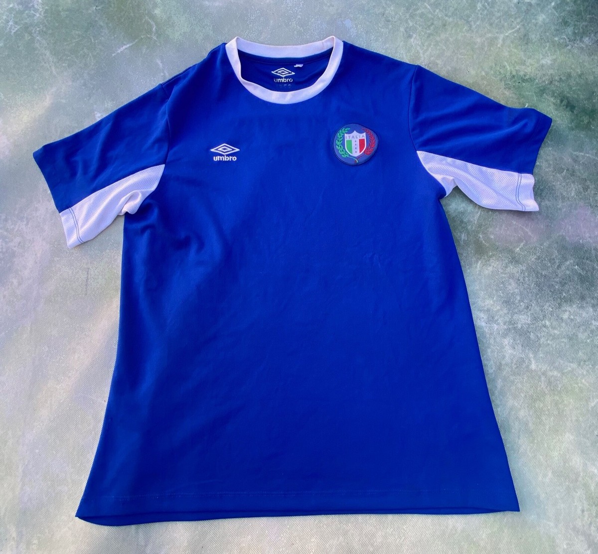 Vintage Umbro Italy National Soccer Team Men's Jersey Size