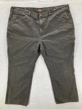 Schmidt Workwear Mens Size 46x30 Gray Denim Carpenter Jeans High Rise Bootcut