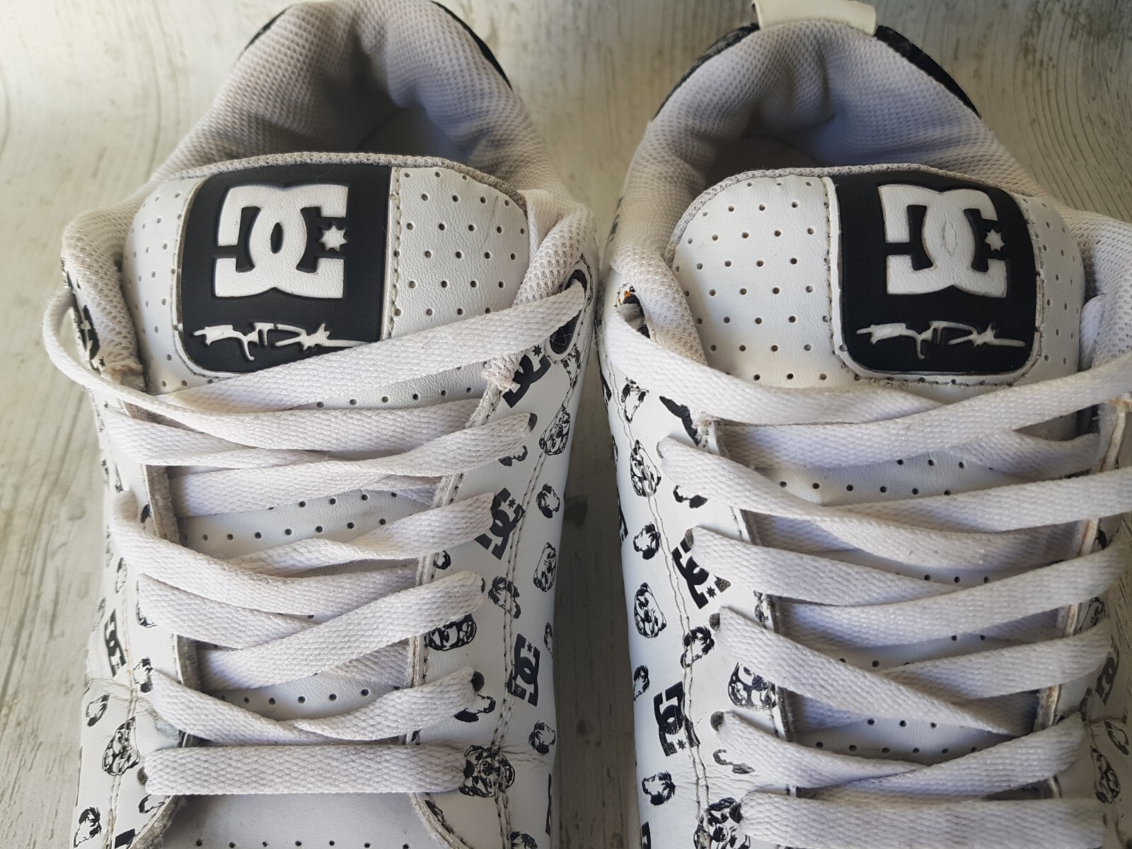 Rob Dyrdek DC Shoes Meaty Dog Mini Horse 2008 skate shoes rare uk mens 7.5 image 5