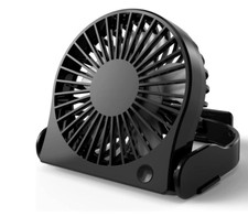 USB Desk Table Fan Personal Small Air Circulator Quiet Travel Mini Portable Fan