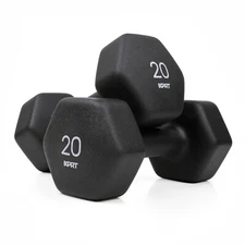 XPRT Fitness Neoprene Dumbbells Hand Weights 2 to 20lbs