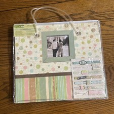 THE PAPER STUDIO girls teen colorful 12" 12" Scrapbook Album NEW