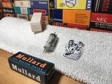 1x NOS Mullard GtBritain EF86 6267 6cf8 ~ Neumann U67 Manley Vox Audio Tuner Mic