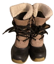 Land’s End Boot Child’s Size 11 Brown/Black Insulated EUC
