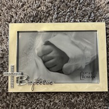 Roman Baptism Photo Frame, 4  X 6  Picture