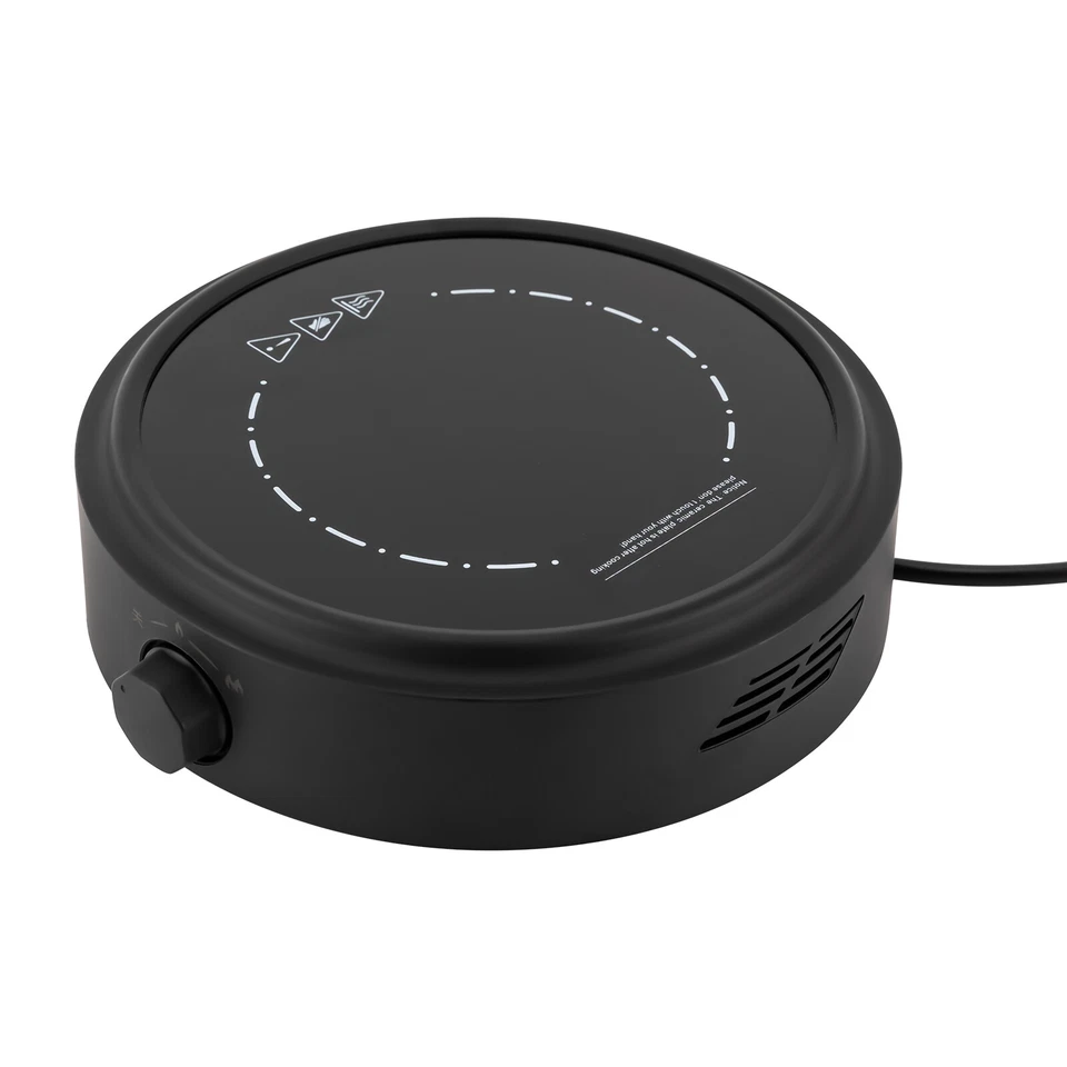 Mini fogão elétrico 700W 2 engrenagens botão fazendo chá café 752-932°F água de aquecimento - Imagem 4 de 4