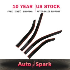 4x Window Visors Rain Guard Vent Shade Deflector For Toyota Camry 2012 2013-2017