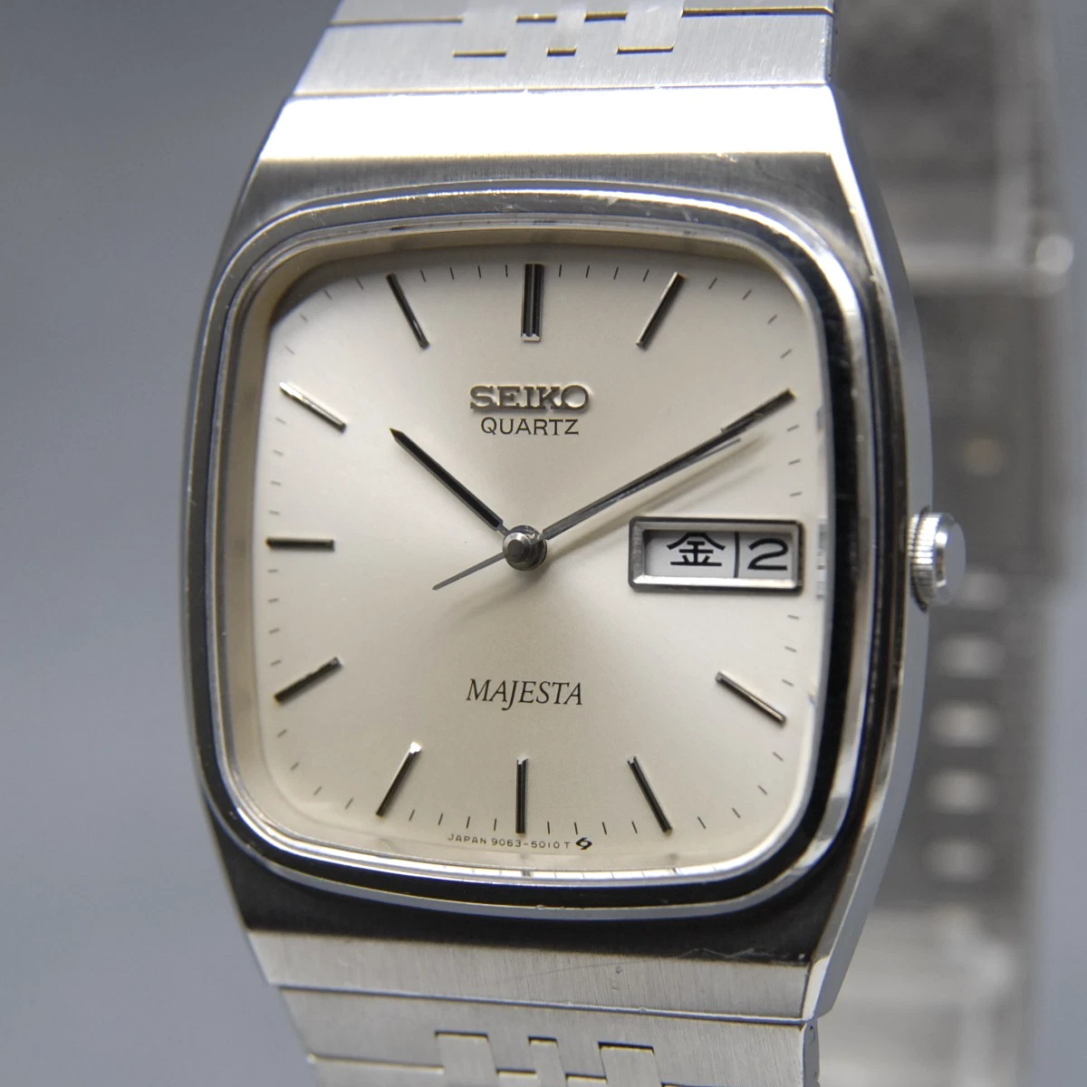 Seiko Silver Case Square Wristwatches for sale | eBay