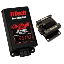 FiTech 91101 Go Spark Advanced CDI w/Digital Display & Go Spark Coil