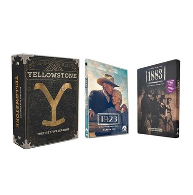 Yellowstone Seasons 1-5 Part 1&2 Complete Series + 1883 and 1923 Origin Story