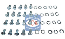 1958-1964 Chevrolet. Oil Pan Bolt Kit. 348 409
