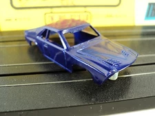Aurora Thunderjet AMX Bare Body Painted Dark Blue  from 1970!   Ready as Custom!