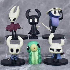 6pcs Hollow Knight Anime Figure Set PVC Action Model Toy Collectible Gift