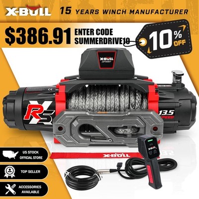 X-BULL Winch 14500LBS Electric Winch 13500LBS 12000LBS 12V Wireless 4WD Offroad