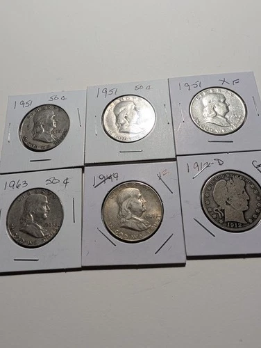 franklin and barber halves