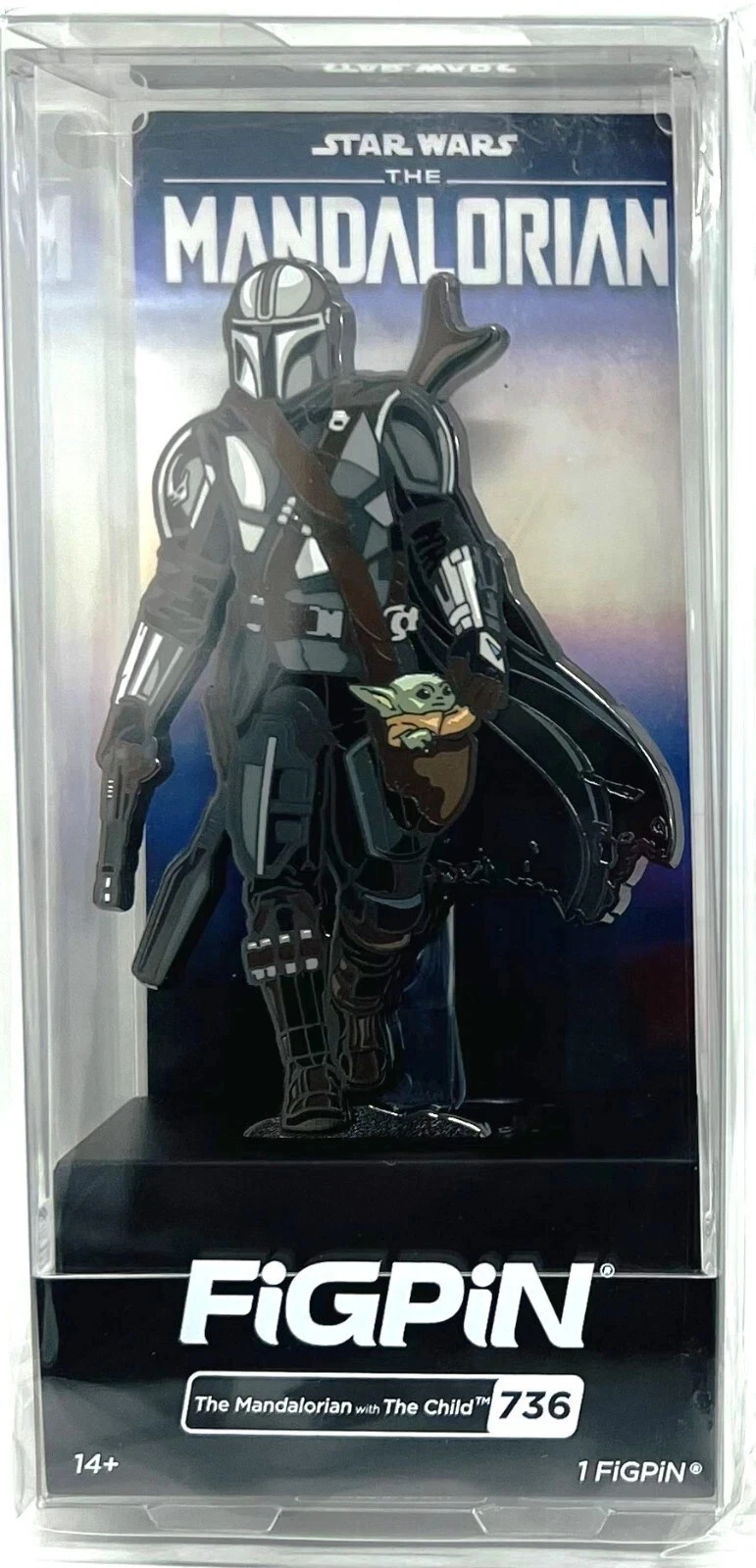 FigPin Star Wars THE MANDALORIAN and THE CHILD #736 Enamel Pin