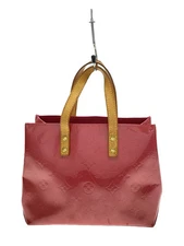 LOUIS VUITTON Reed PM Monogram Vernis RED Enameled RED M9132F From Japan