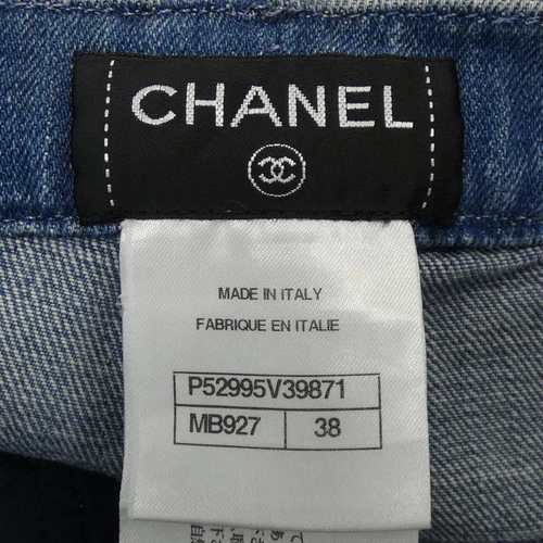 Auténticos pantalones cortos Chanel #241-003-636-6182 - Imagen 4 de 6