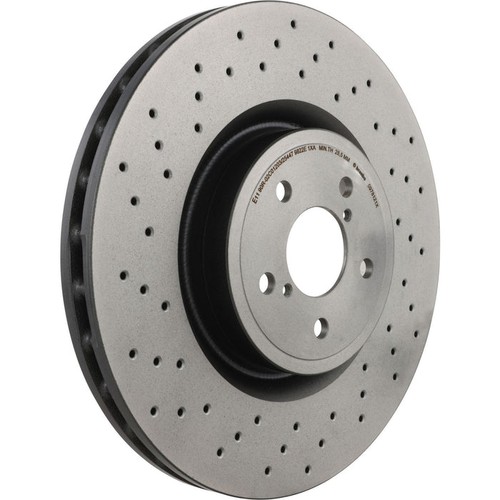 Brembo 0978121X Front Xtra Cross Drilled UV Coated Rotor for 2004 Subaru Impreza
