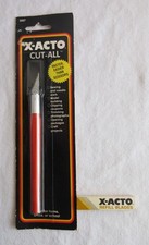 X-Acto Number 3287 Knife red handle and 14 Blades 3 pcs. NOS