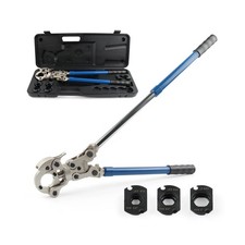 Propress Tool With 1/2" 3/4" 1" Jaw - Copper Crimper With Rotating 360 Head a...