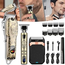 Hair Clippers for Men, Professional Clippers and Trimmers Set, Cordless Clippers