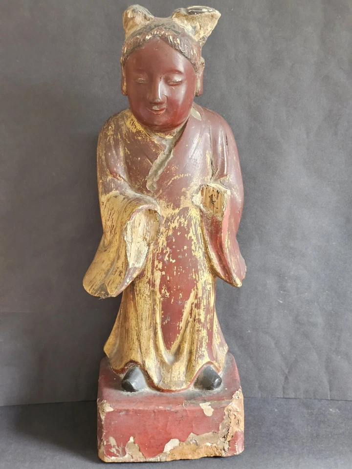 Очень старый китайский помощник Будды династии Мин - Изображение 2 из 4
