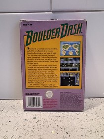 Boulder Dash - Nintendo NES - PAL UK - CIB completo - ottime condizioni - 