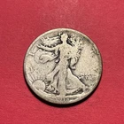 (1) Beautiful Antique 1918-D Walking Liberty Half Dollar G-GOOD
