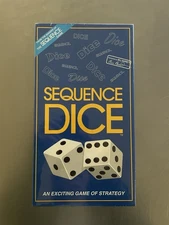 NEW Sequence Dice Board Game (1999, Jax) Brand New Factory Sealed NOS RARE