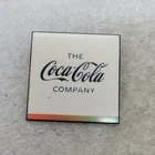 Coca-Cola Company Logo Pin Badge Gradient Colors Promo Employee Vintage
