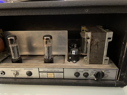 SOUND CITY 50 PLUS Vintage Valve Amplifier 1970, Excellent Condition. - Picture 9 of 24