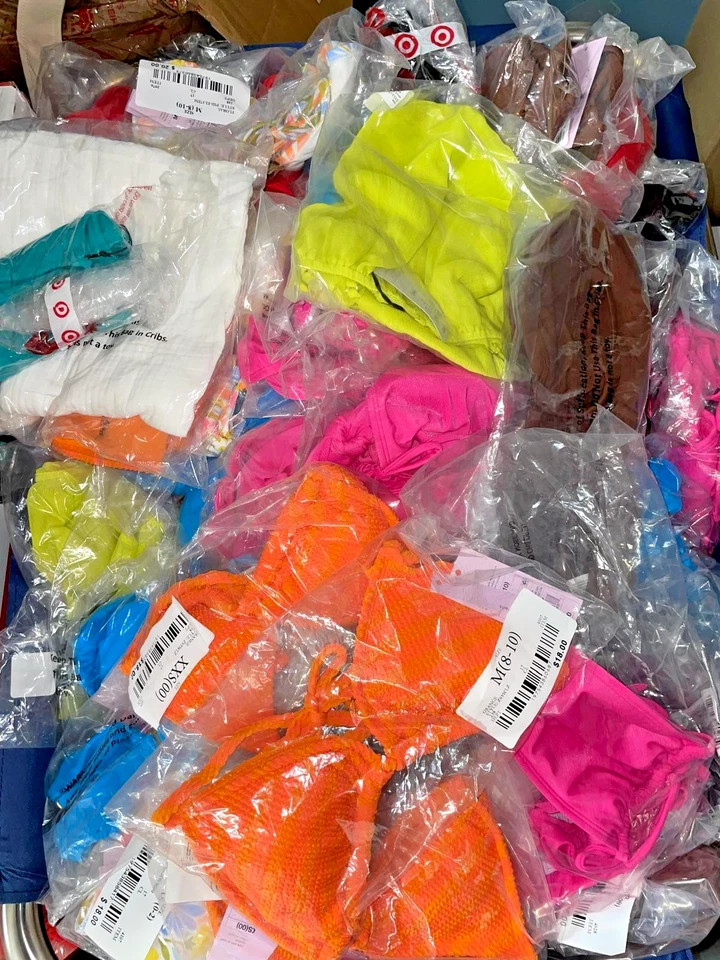 Lot of 10 Brand New Women's Swimsuits | Tops, Bottoms, One-Piece | MSRP $200+ - Image 2 of 4