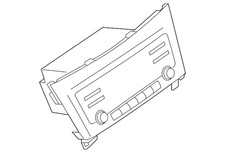 Genuine Nissan Radio 28185-9TB0A