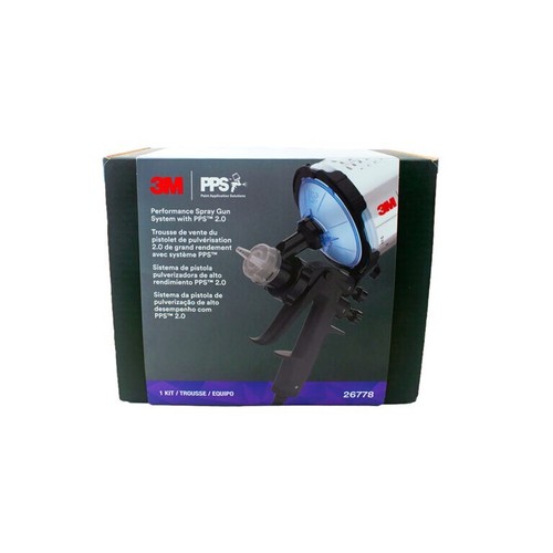 Sistema de rendimiento de pistola pulverizadora 3M Gravity HVLP (26778) con 3M PPS Serie 2.0 - Imagen 7 de 7